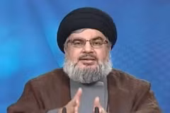 Thủ lĩnh phong trào Hezbollah Sayyed Hassan Nasrallah. (Nguồn: almasdarnews.com)