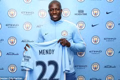 Mendy trở thành hậu vệ đắt giá nhất thế giới sau khi đến Man City. (Nguồn: Manchester City)