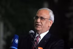 Nhà ngoại giao cấp cao Palestine Saeb Erekat. (Nguồn: middleeastmonitor)