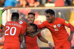 Chile đánh bại Venezuela 3-1. (Nguồn: AFP/Getty Images)