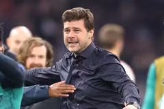 Pochettino hạnh phúc sau khi Tottenham chiến thắng Ajax. (Nguồn: PA)