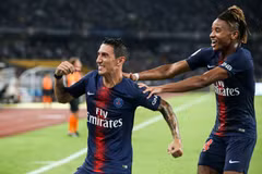 Di Maria lập cú đúp mang Siêu cúp Pháp về cho PSG. (Nguồn: Getty Images)