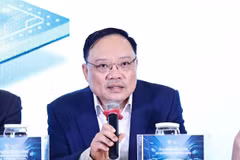 Ông Phạm Anh Tuấn - Vụ trưởng Vụ Thanh toán Ngân hàng Nhà nước cho biết đã có 38 triệu tài khoản xác thực sinh trắc học. (Ảnh: Vietnam+)