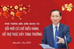 Phó Thống đốc Ngân hàng Nhà nước Đào Minh Tú. (Ảnh: PV/Vietnam+)