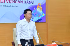 Phó Thống đốc Ngân hàng Nhà nước Phạm Tiến Dũng chia sẻ tại hội thảo. (Ảnh: Vietnam+)