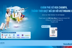 Ngân hàng VietinBank mở rộng thanh toán xuyên biên giới sang Lào. (Ảnh: Vietnam+)