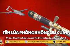8+ phút Điểm nóng: Vì sao Phương Tây lo ngại tên lửa phòng không 358 của Iran? 