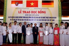 Trao học bổng bang Hessen năm thứ 20 cho sinh viên Việt Nam