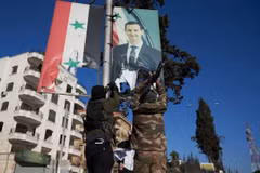 Chính quyền Tổng thống Bashar al-Assad bất ngờ sụp đổ trước cuộc tấn công của phe nổi dậy. (Nguồn: AFP)