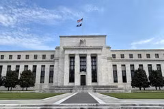Trụ sở Cục Dự trữ Liên bang Mỹ ở Washington, DC. (Ảnh: AFP/TTXVN)