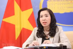 Người Phát ngôn Bộ Ngoại giao Lê Thị Thu Hằng. (Nguồn: TTXVN)