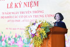 Xây dựng Đảng bộ Khối các cơ quan TW trong sạch và vững mạnh 