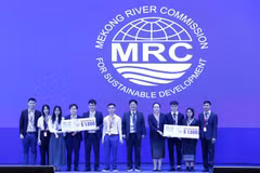 Sinh viên Việt đạt giải thi tìm kiếm công nghệ quan trắc sông Mekong