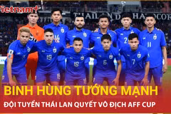 Tuyển Thái Lan 'đe dọa' Việt Nam và Indonesia với đội hình cực mạnh dự AFF Cup