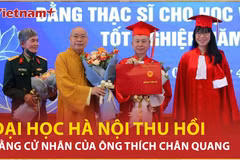 Bản tin 60s: Đại học Hà Nội thu hồi bằng cử nhân của ông Vương Tấn Việt