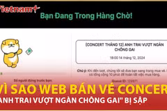 Bản tin 60s: Vì sao web bán vé Concert "Anh trai vượt ngàn chông gai" bị sập?