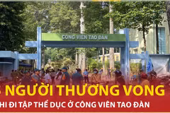 Bản tin 60s: Đi tập thể dục ở công viên Tao Đàn, 5 người thương vong