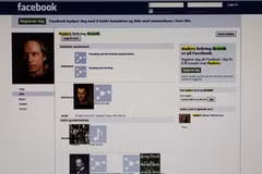 Trang Facebook của kẻ gây ra vụ thảm sát ở Na Uy, Breivik (Nguồn: Internet)