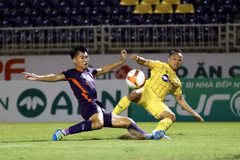Vòng 5 V.League 2023: Sông Lam Nghệ An hòa Becamex Bình Dương 1-1