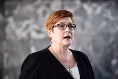 Ngoại trưởng Australia Marise Payne. (Ảnh: AFP/TTXVN)