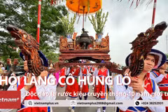 Hội làng cổ Hùng Lô: Độc đáo lễ rước kiệu truyền thống sau 10 năm gián đoạn