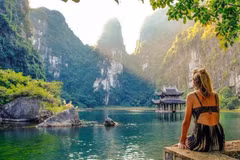 Ninh Bình trong mắt du khách quốc tế. (Ảnh: CTV/Vietnam+)