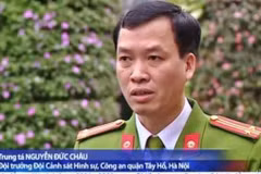 Đình chỉ công tác Đội trưởng Đội Cảnh sát hình sự Công an quận Tây Hồ