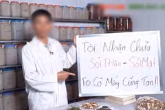 Tự quảng cáo "3 đời chữa sỏi thận." (Ảnh chụp màn hình)
