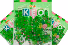 Kết luận các học sinh không bị ngộ độc đã ''minh oan'' cho Kẹo cứng Oishi vị Ổi. (Ảnh minh họa/Vietnam+) 