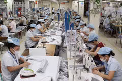 Xuất khẩu may mặc sẽ phát triển mạnh nhờ TPP? (Nguồn: TTXVN)