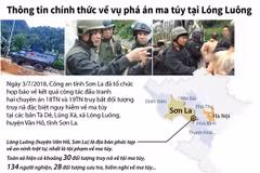 Thông tin chính thức về vụ phá án ma túy tại Lóng Luông
