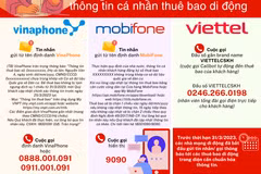 Cách tránh những cuộc gọi lừa đảo thông tin cá nhân thuê bao di động