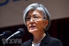Ngoại trưởng Hàn Quốc Kang Kyung-wha. (Nguồn: AFP/TTXVN)