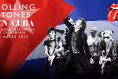 Poster về buổi biểu diễn của The Rolling Stones tại Cuba. (Nguồn: lahabana.com)