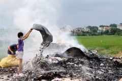 Ô nhiễm môi trường không khí đang là vấn đề nhức nhối. (Ảnh: Hùng Võ/Vietnam+)