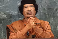 Nhà lãnh đạo Libya Gaddafi. (Nguồn: AFP/TTXVN)