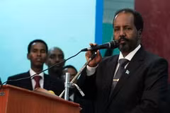 Tổng thống Somalia Hassan Mohamud. (Nguồn: Reuters)