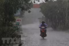 Từ đêm 21 đến ngày 23/6, khu vực vùng núi Bắc Bộ có nơi mưa to