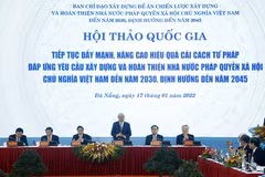 Cải cách tư pháp nhằm xây dựng và hoàn thiện Nhà nước pháp quyền