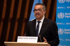 Tổng Giám đốc Tổ chức Y tế thế giới Tedros tái đắc cử