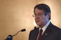 Tổng thống Cộng hòa Cyprus Nicos Anastasiades. (Nguồn: AFP/TTXVN)