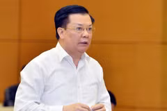 Bộ trưởng Bộ Tài chính Đinh Tiến Dũng. (Ảnh: Trọng Đức/TTXVN)