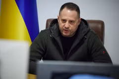 Tổng tham mưu trưởng Quân đội Ukraine Andriy Yermak. (Nguồn: president)