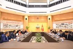 Quang cảnh buổi tiếp. (Nguồn: Bộ Công Thương)