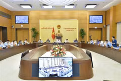 Quang cảnh phiên họp. (Ảnh: Minh Đức/TTXVN)