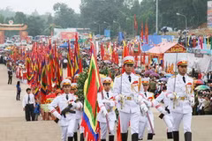 Lễ dâng hương Giỗ Tổ Hùng Vương-Lễ hội Đền Hùng. (Ảnh minh họa. Phương Hoa/TTXVN)
