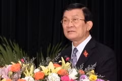 Chủ tịch nước Trương Tấn Sang. (Nguồn: TTXVN)