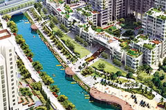 Một phần thành phố sinh thái Punggol. Ảnh minh họa. (Nguồn: Internet)