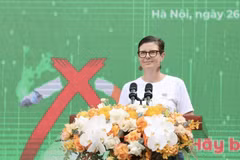 Tiến sĩ Angela Pratt - Trưởng Đại diện WHO tại Việt Nam. (Ảnh: TTXVN phát)