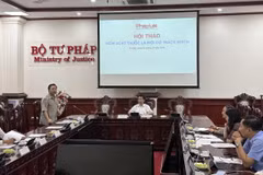 Các đại biểu tham dự hội thảo. (Ảnh: PV/Vietnam+)